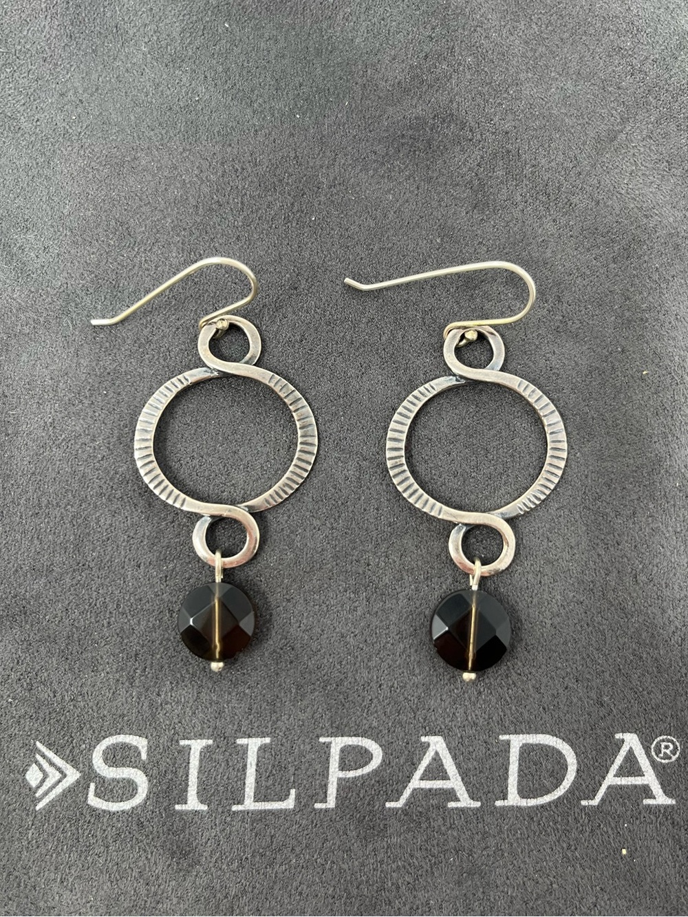 Silpada W1485 Smoky Quartz Earrings